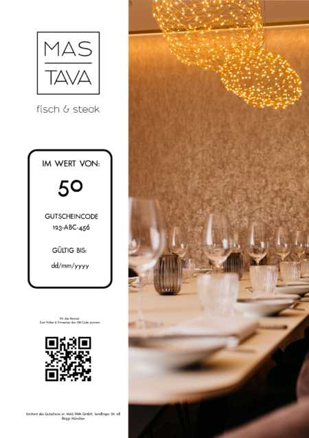 Restaurant-Gutschein für Mas Tava